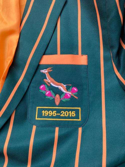 Rugby Springbok Blazer : Rare 1995 Worldcup Butchers Blazer