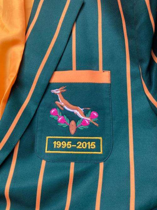 Rugby Springbok Blazer : Rare 1995 Worldcup Butchers Blazer