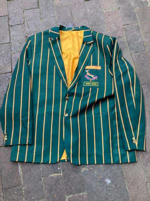 Rugby Springbok Blazer : Rare 1995 Worldcup Butchers Blazer