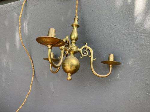 Original Cape Brass Ceiling Lamp