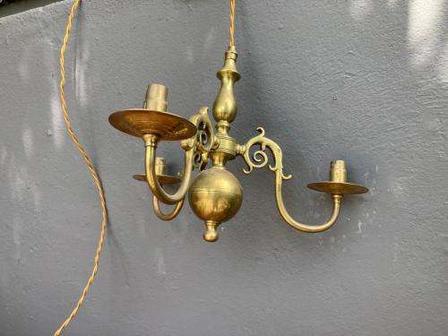 Original Cape Brass Ceiling Lamp