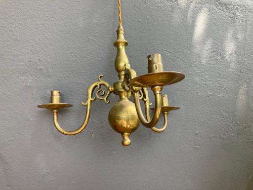 Original Cape Brass Ceiling Lamp