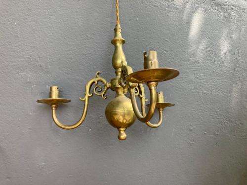 Original Cape Brass Ceiling Lamp