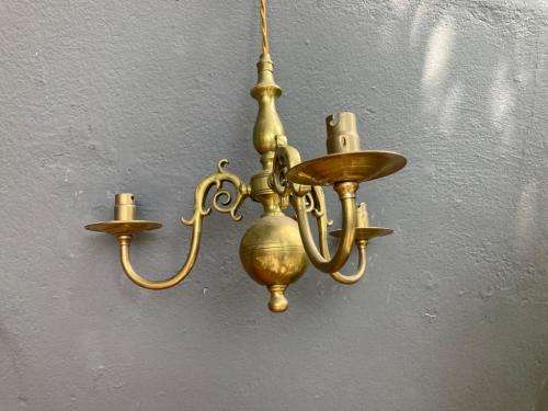 Original Cape Brass Ceiling Lamp