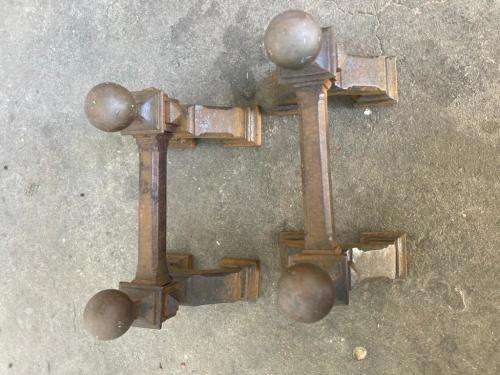 Pair of Cast Iron Firedogs
