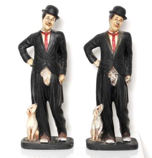 1 Charlie Chaplin Figurines made from Fibreglass ( 53 cm ) Bid per figurine to take 1