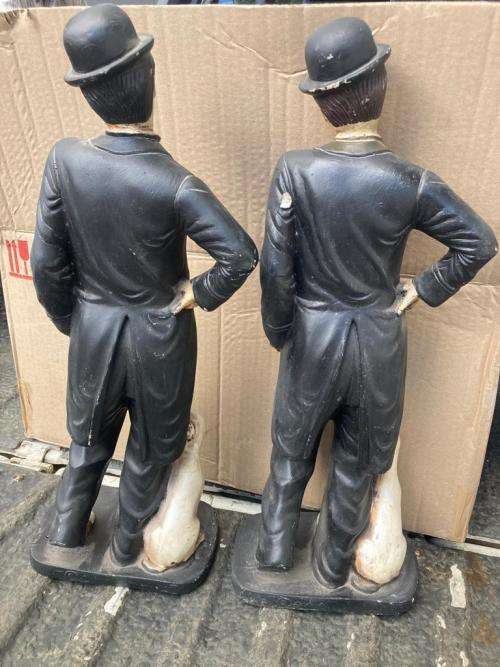 1 Charlie Chaplin Figurines made from Fibreglass ( 53 cm ) Bid per figurine to take 1