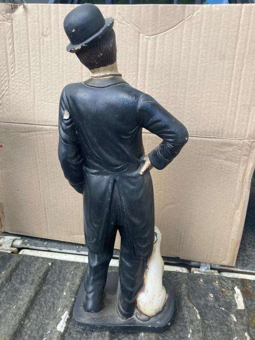 1 Charlie Chaplin Figurines made from Fibreglass ( 53 cm ) Bid per figurine to take 1