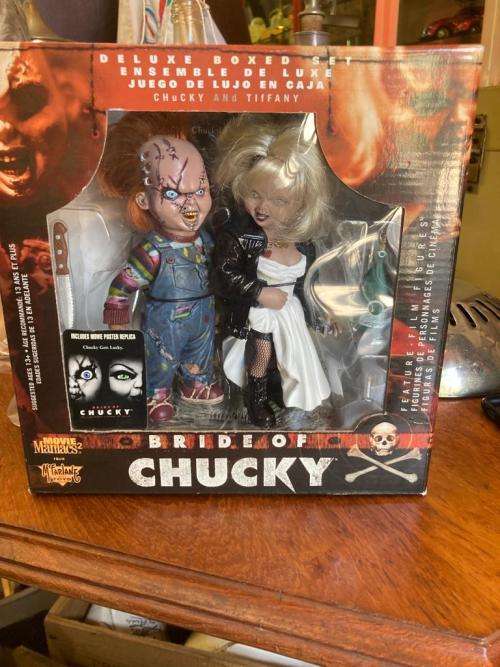Mcfarlane Bride of Chucky delux Boxed Set 1999