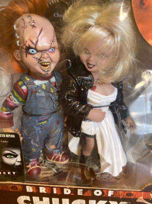 Mcfarlane Bride of Chucky delux Boxed Set 1999