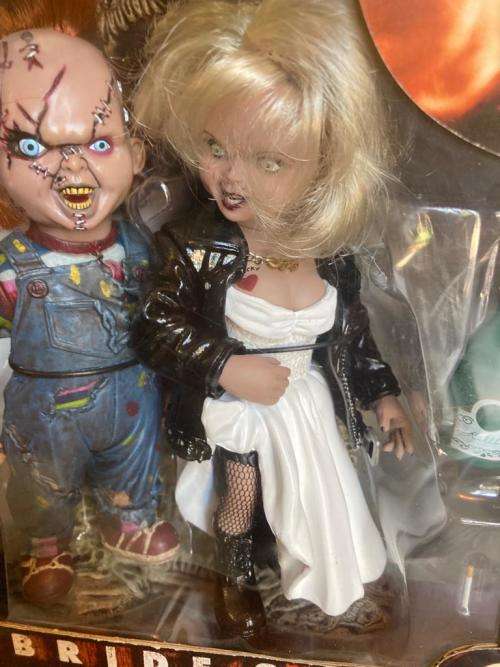 Mcfarlane Bride of Chucky delux Boxed Set 1999