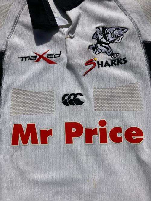 Rugby Match Jersey: Natal / Sharks no 10 . Freddie Michelac
