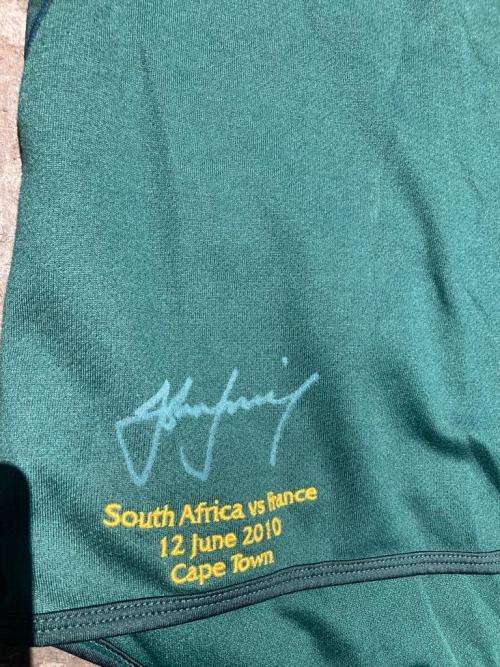 Rugby Players Jersey: Springbok no 1 : John Smit