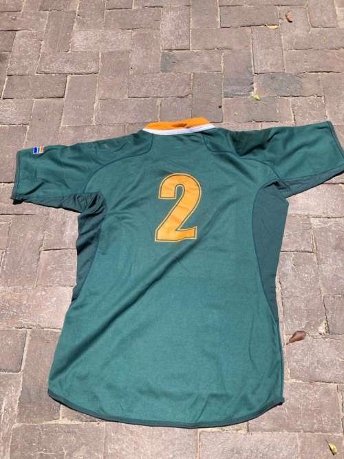 Rugby Players Jersey: Springbok no 1 : John Smit