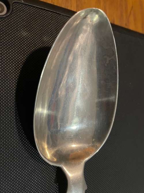 Cape Silver : Rare Cape Silver Tablespoon. Jan Bernardus Beyleveld ( 15 g , 22 cm , circa 1820 )