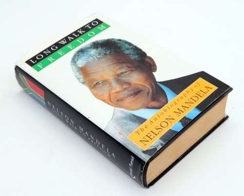 Nelson Mandela: Signed First Edition Long Walk to Freedom.