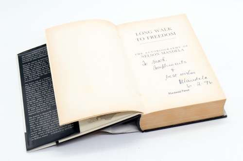 Nelson Mandela: Signed First Edition Long Walk to Freedom.