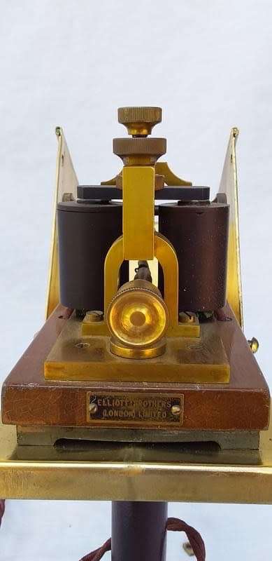 Rare Telegraph Receiver by Elliot Bros. London circa 1900