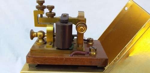 Rare Telegraph Receiver by Elliot Bros. London circa 1900