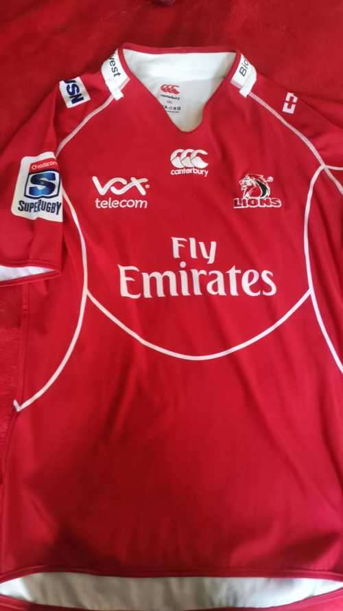 Rugby Players Jersey: Transvaal Lions no 1