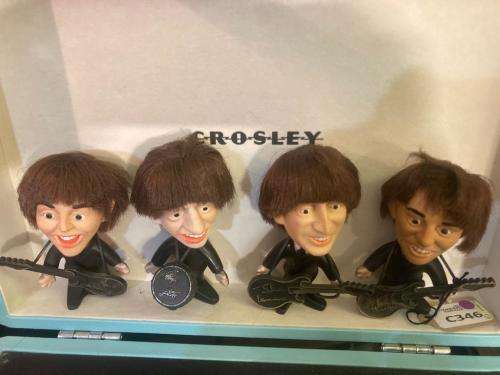 Beatles , Set of 4 Original Remco Dolls 1964