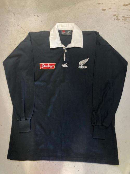Rugby All Blacks Supporters Jersey