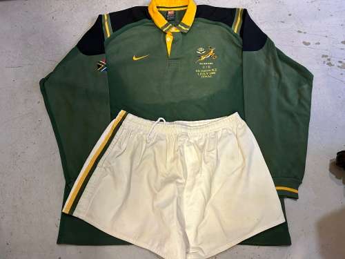 Rugby Players Match Jersey : SA u/21 Final , 1 July 2000