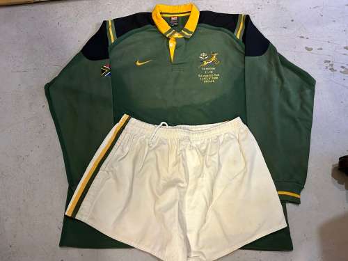 Rugby Players Match Jersey : SA u/21 Final , 1 July 2000