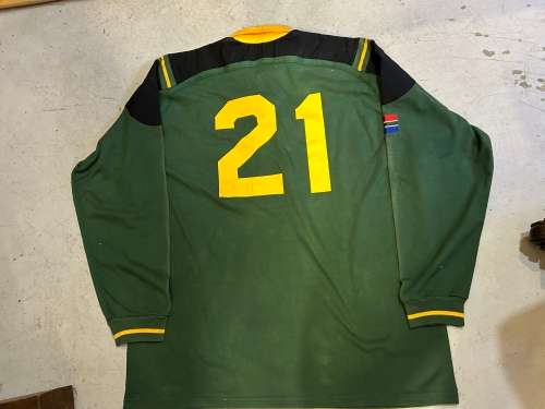 Rugby Players Match Jersey : SA u/21 Final , 1 July 2000