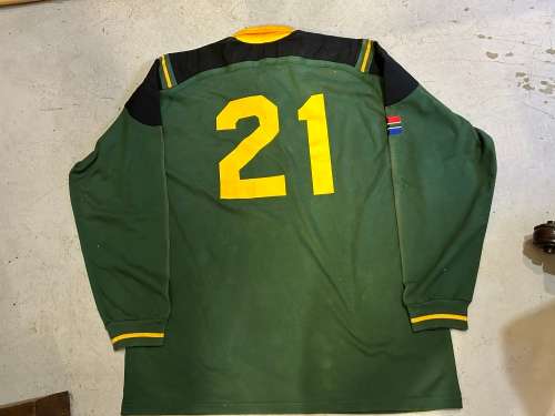Rugby Players Match Jersey : SA u/21 Final , 1 July 2000