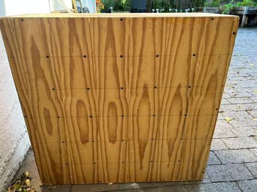 Vintage Oregan Pigeonhole Cabinet ( 78 x 76 x 32 cm )