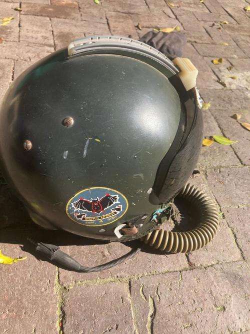 Rare SAAF Mirage/ Impala Pilots Complete Helmet