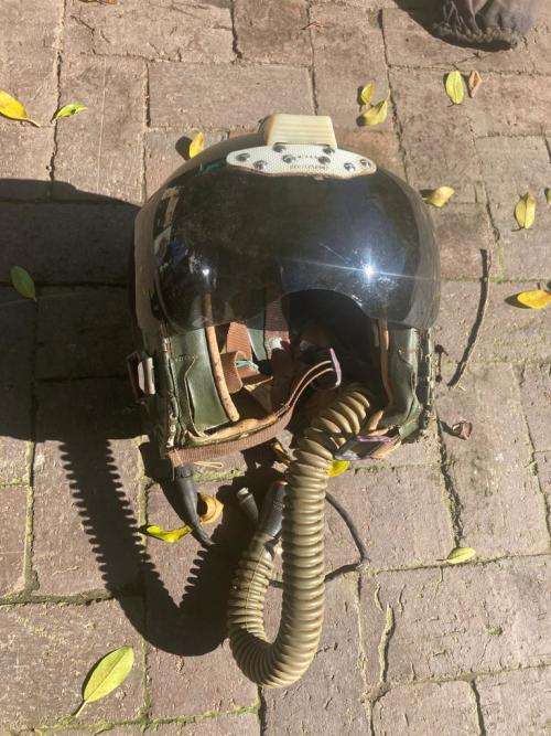 Rare SAAF Mirage/ Impala Pilots Complete Helmet