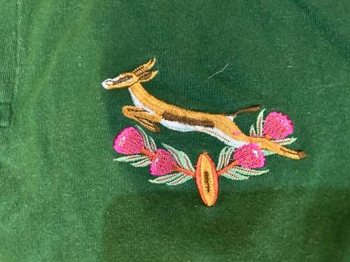 Springbok Rugby Worldcup 1995 Supporters Jersey