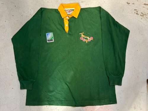 Springbok Rugby Worldcup 1995 Supporters Jersey