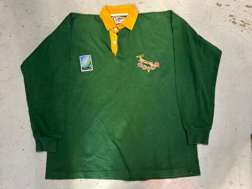 Springbok Rugby Worldcup 1995 Supporters Jersey