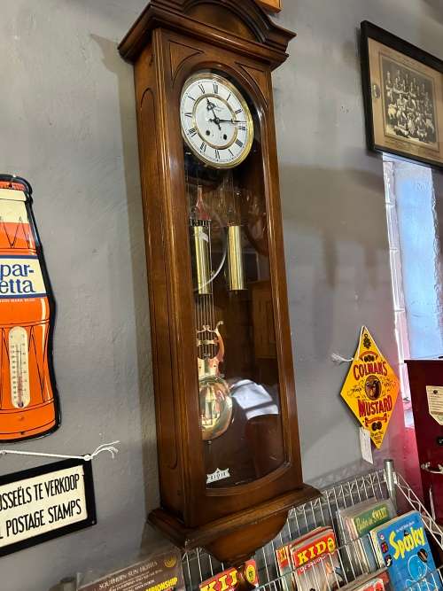 Regulator Wall Clock : Mahogany Cased by James Stewart Armagh ( Working )