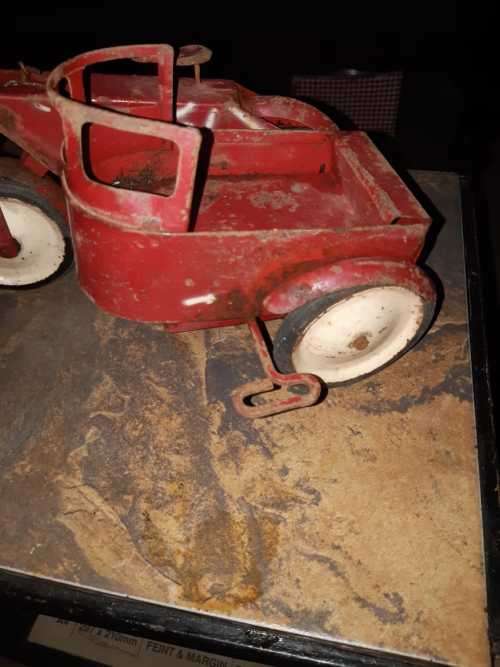 Tinplate Motorcycle and Sidecar by Jabula Toys (25 cm )