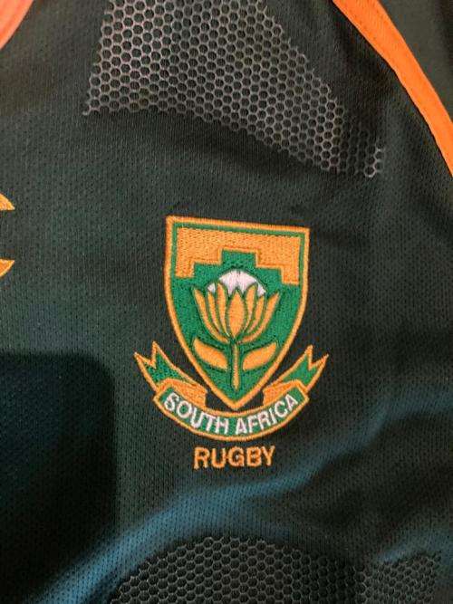 Rugby Springbok Players Jersey Worldcup 2011
