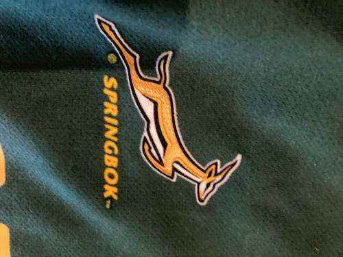 Rugby Springbok Players Jersey Worldcup 2011