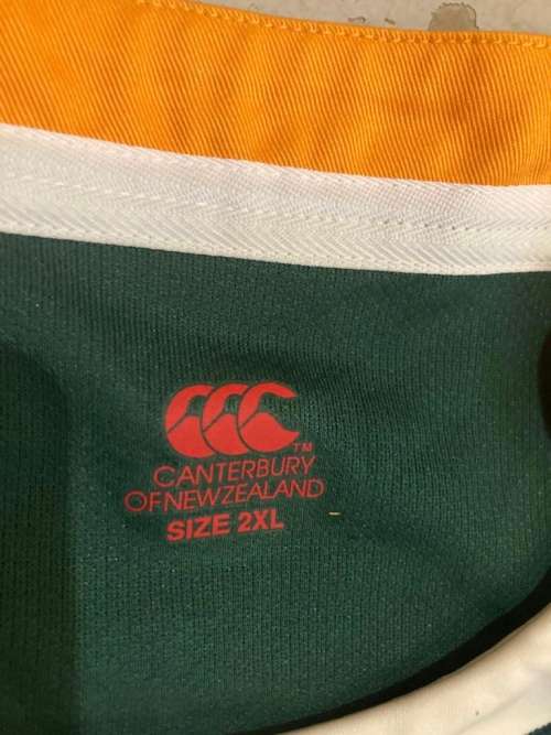 Rugby Springbok Players Jersey Worldcup 2011