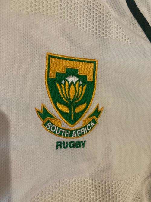 Rugby Springbok Players Jersey Worldcup 2011 ( White )