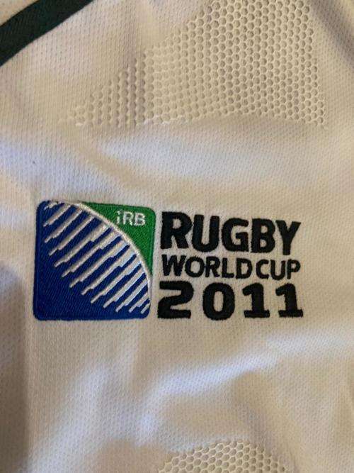 Rugby Springbok Players Jersey Worldcup 2011 ( White )