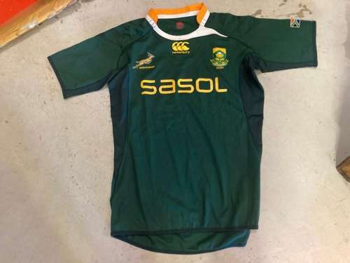 Rugby Springbok Players Jersey 2009