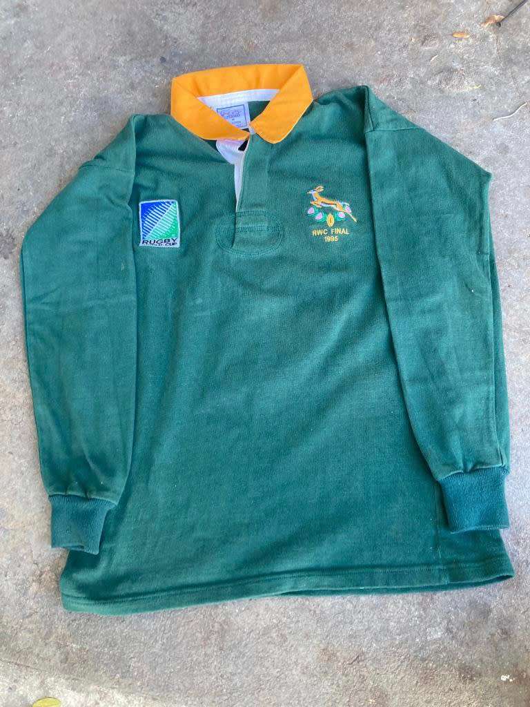 Springbok Rugby Jersey : 1995 Worldcup Final  no 6 Replica