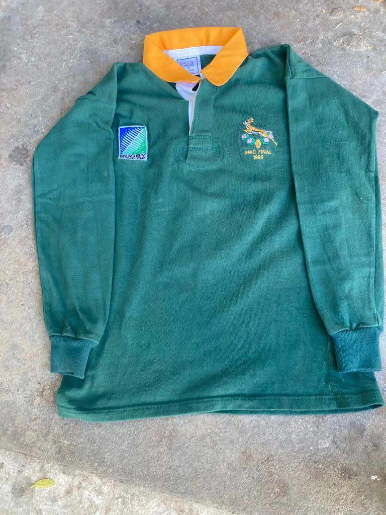 Springbok Rugby Jersey : 1995 Worldcup Final  no 6 Replica