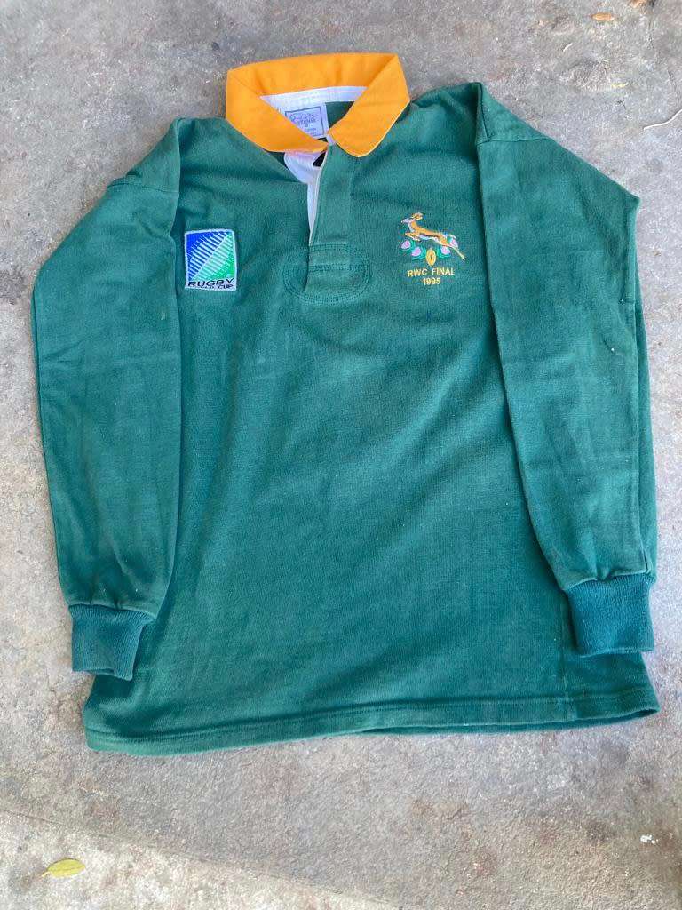 Springbok Rugby Jersey : 1995 Worldcup Final  no 6 Replica