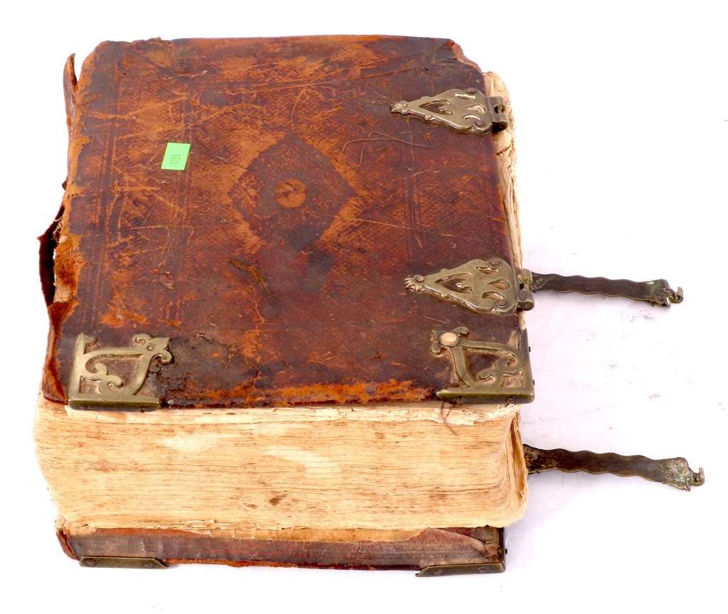 Rare Bijbel: Staten Generaal 1822 ( 30 x 23 x 12 cm )