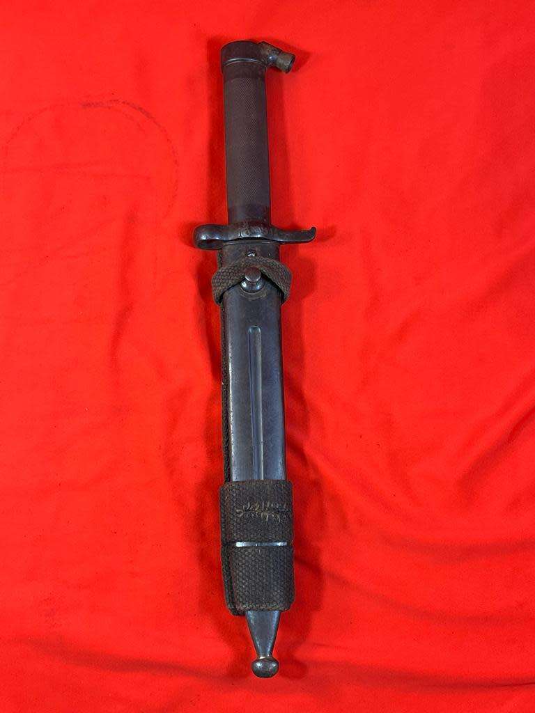 Swedish Mauser Model 1896 Bayonet and Scabbard
