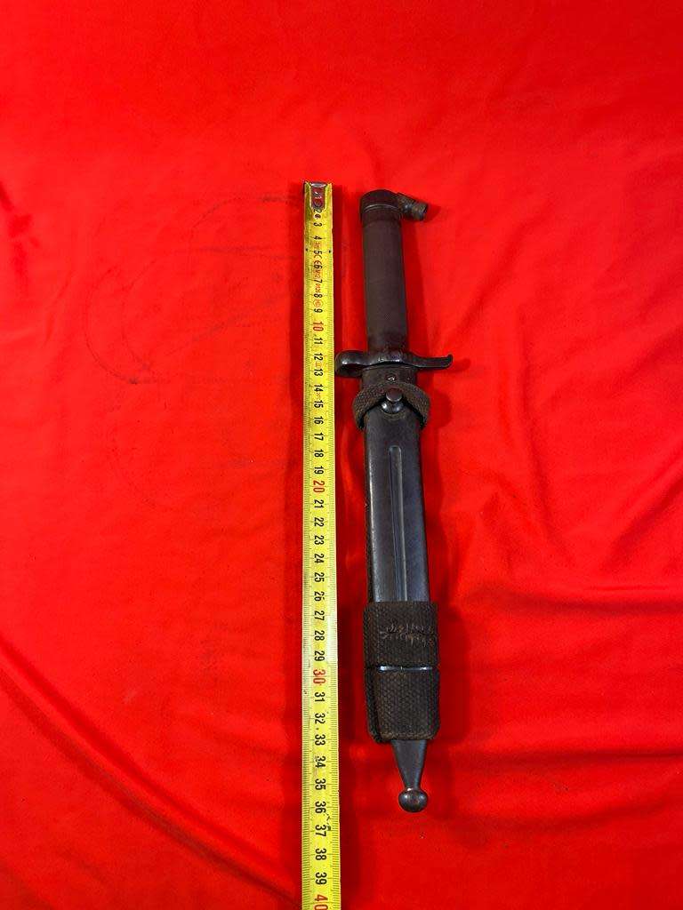Swedish Mauser Model 1896 Bayonet and Scabbard